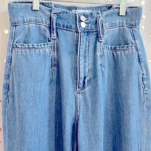 Paige Wide Leg Jeans size 25